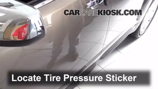 2011 GMC Terrain SLT 2.4L 4 Cyl. Tires & Wheels Check Tire Pressure
